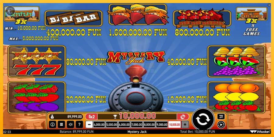 Mystery Jack máquina de juego por dinero, imagen 3