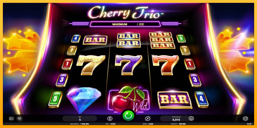 Cherry Trio máquina de juego por dinero, imagen 2