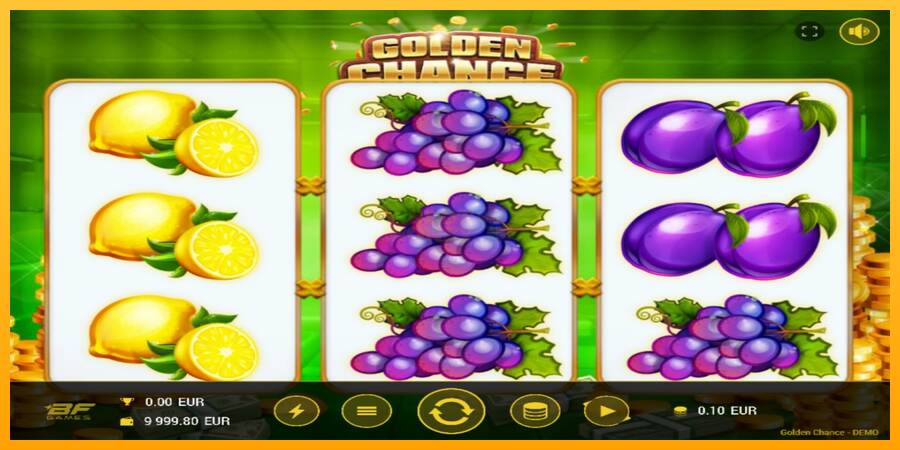 Golden Chance máquina de juego por dinero, imagen 1