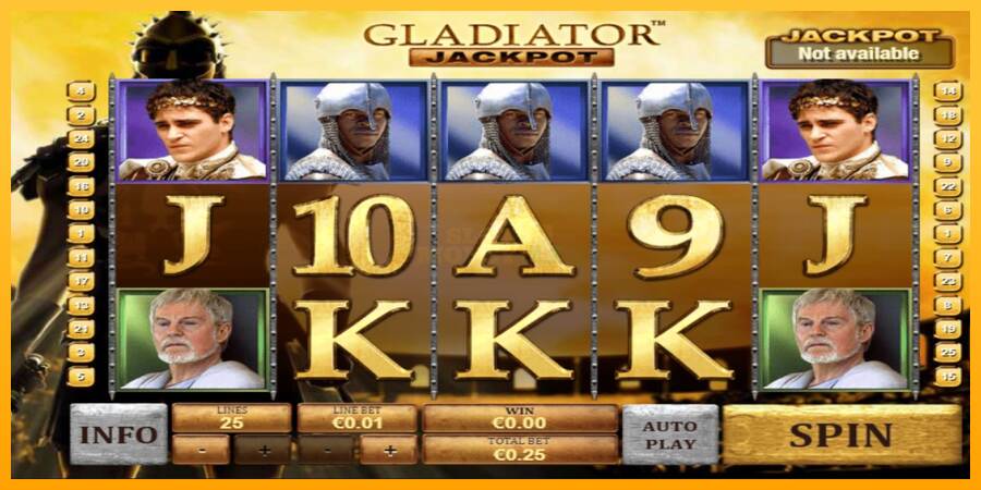 Gladiator Jackpot máquina de juego por dinero, imagen 1