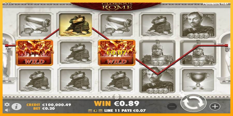 Glorious Rome máquina de juego por dinero, imagen 2