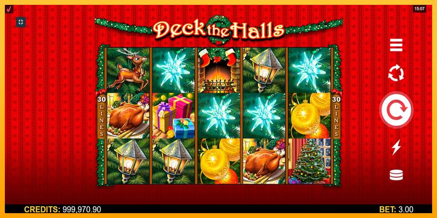 Deck The Halls máquina de juego por dinero, imagen 1