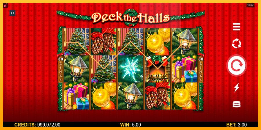 Deck The Halls máquina de juego por dinero, imagen 2