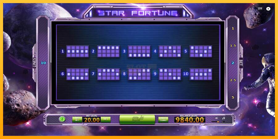 Star Fortune máquina de juego por dinero, imagen 7