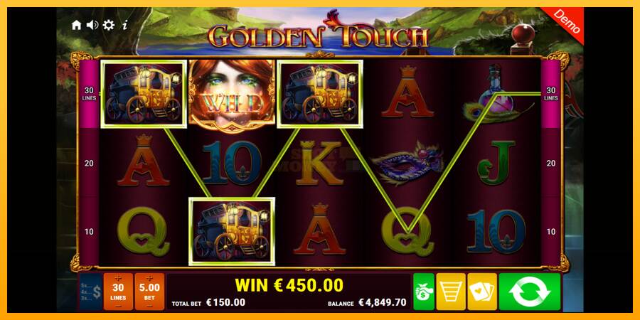 Golden Touch máquina de juego por dinero, imagen 3