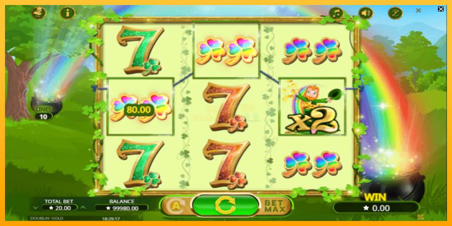 Doublin Gold máquina de juego por dinero, imagen 3