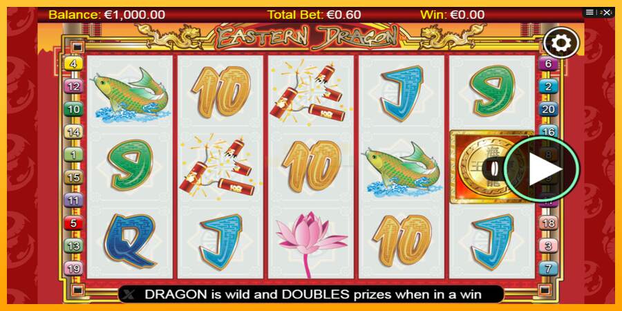 Eastern Dragon máquina de juego por dinero, imagen 1