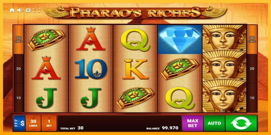 Pharaos Riches máquina de juego por dinero, imagen 1