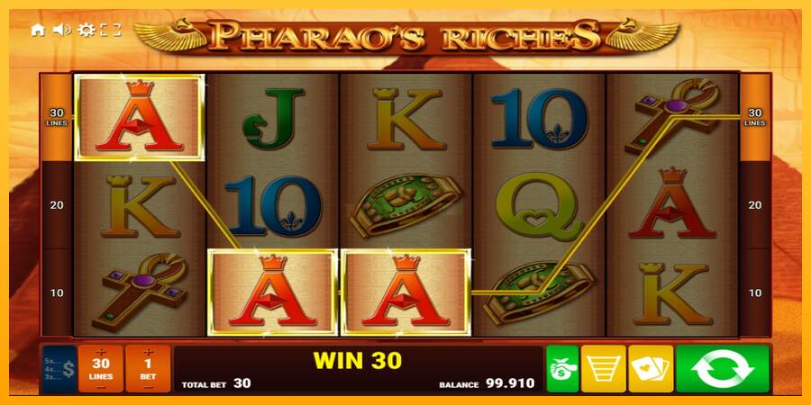 Pharaos Riches máquina de juego por dinero, imagen 2