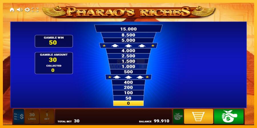 Pharaos Riches máquina de juego por dinero, imagen 3