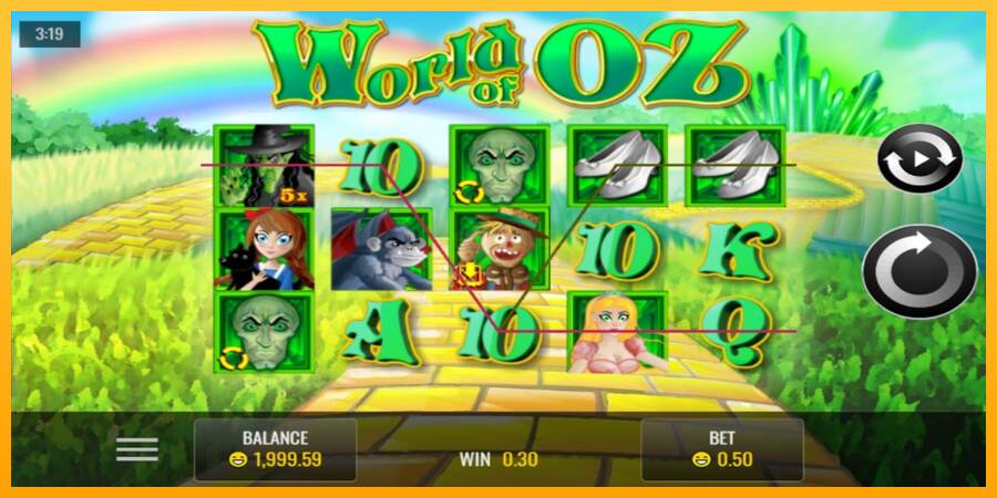 World of Oz máquina de juego por dinero, imagen 2