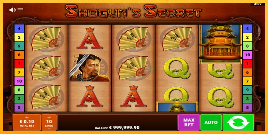 Shoguns Secret máquina de juego por dinero, imagen 1