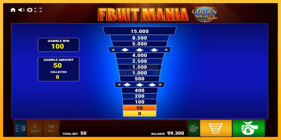 Fruit Mania Golden Nights máquina de juego por dinero, imagen 3