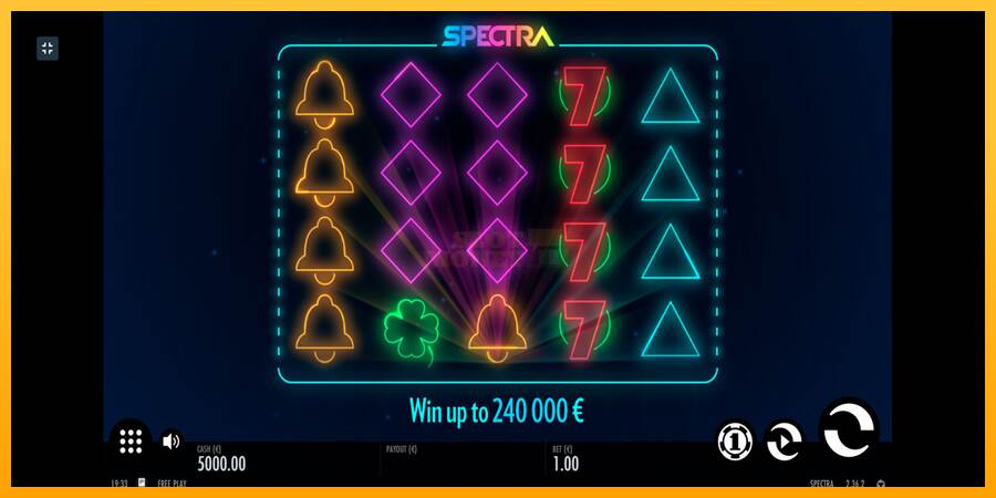 Spectra máquina de juego por dinero, imagen 1