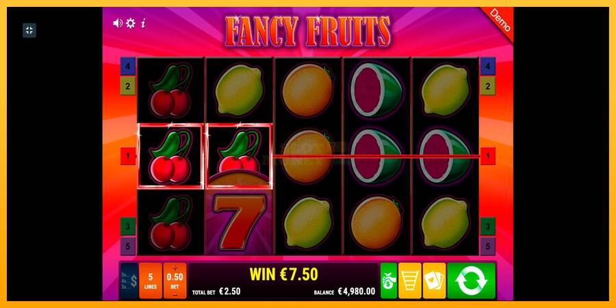 Fancy Fruits máquina de juego por dinero, imagen 2