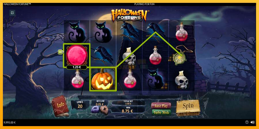 Halloween Fortune máquina de juego por dinero, imagen 4