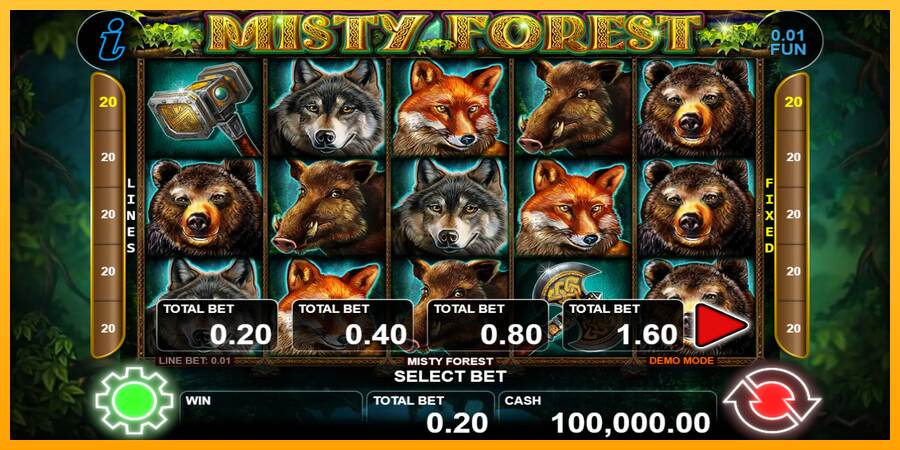 Misty Forest máquina de juego por dinero, imagen 1