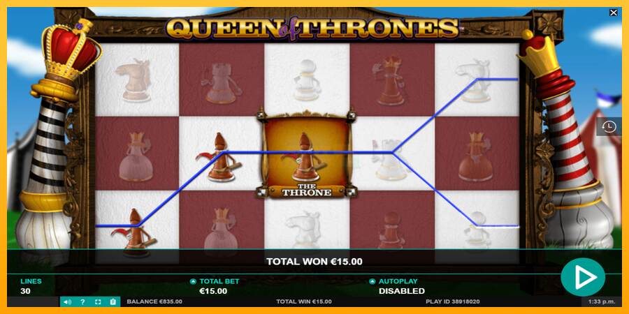 Queen of Thrones máquina de juego por dinero, imagen 3