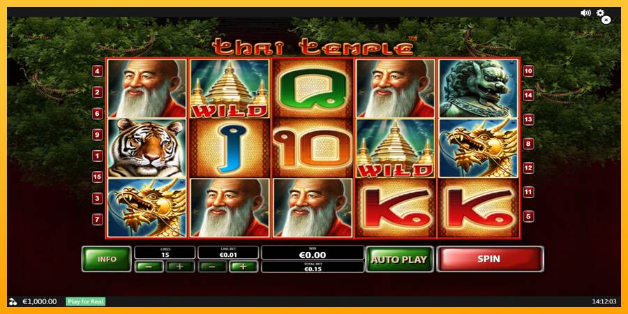 Thai Temple máquina de juego por dinero, imagen 1