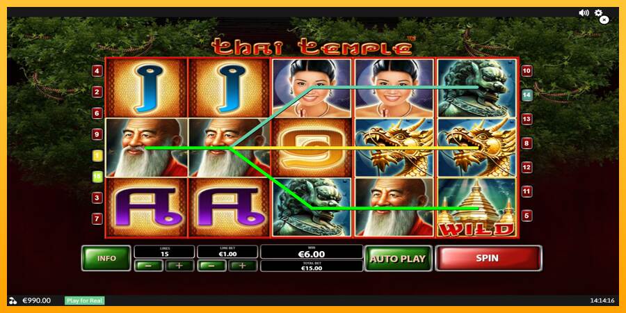 Thai Temple máquina de juego por dinero, imagen 3