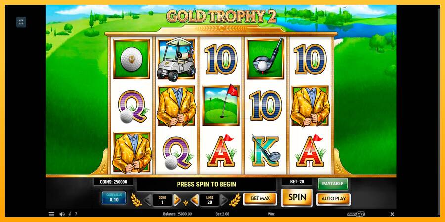 Gold Trophy 2 máquina de juego por dinero, imagen 1