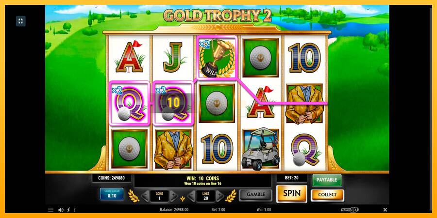 Gold Trophy 2 máquina de juego por dinero, imagen 2