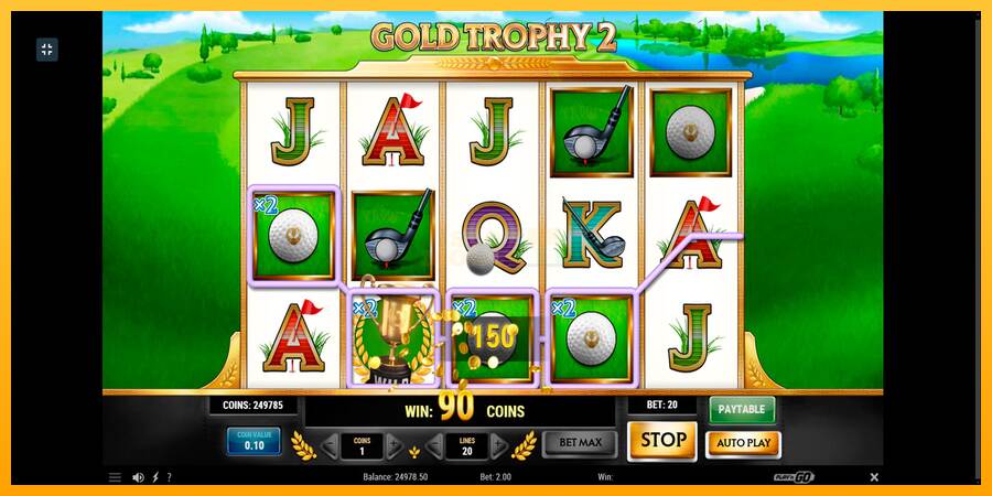 Gold Trophy 2 máquina de juego por dinero, imagen 4