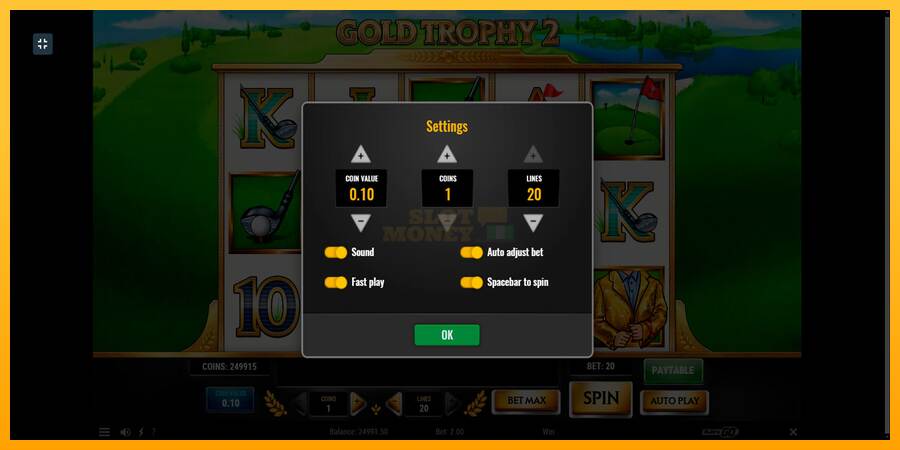 Gold Trophy 2 máquina de juego por dinero, imagen 7