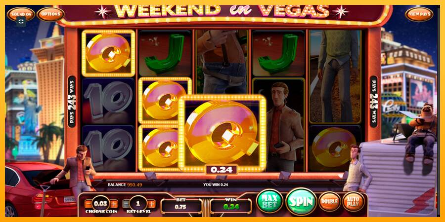 Weekend In Vegas máquina de juego por dinero, imagen 2