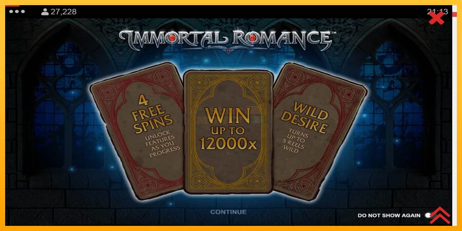 Immortal Romance máquina de juego por dinero, imagen 1