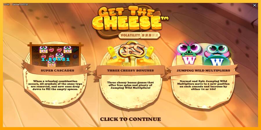 Get The Cheese máquina de juego por dinero, imagen 1