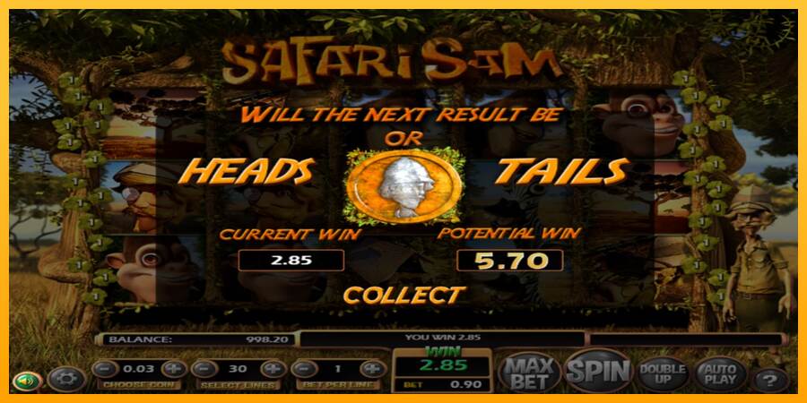 Safari Sam máquina de juego por dinero, imagen 4