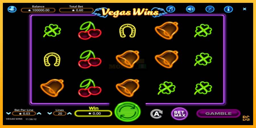 Vegas Wins máquina de juego por dinero, imagen 1