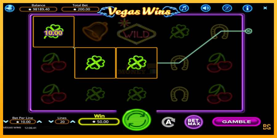 Vegas Wins máquina de juego por dinero, imagen 4