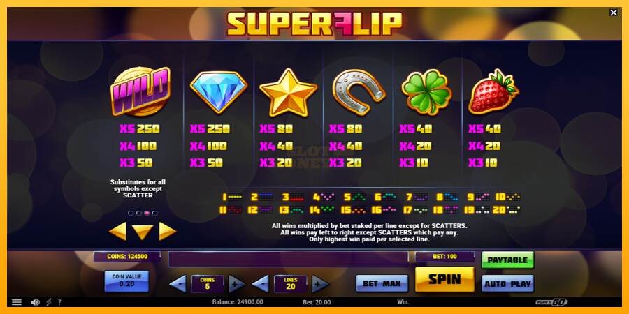 Super Flip máquina de juego por dinero, imagen 7