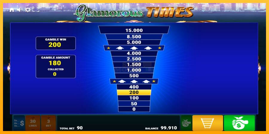 Glamorous Times máquina de juego por dinero, imagen 3