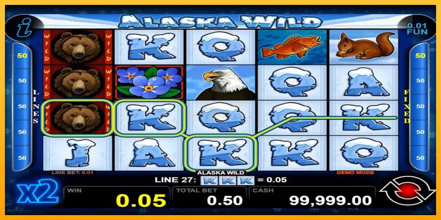 Alaska Wild máquina de juego por dinero, imagen 2