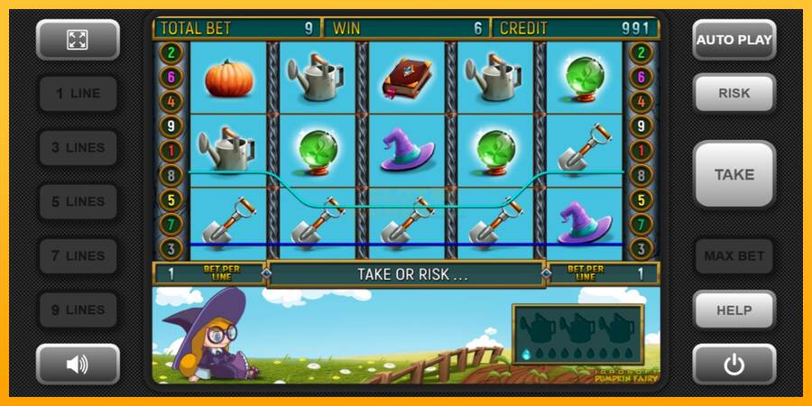 Pumpkin Fairy máquina de juego por dinero, imagen 1