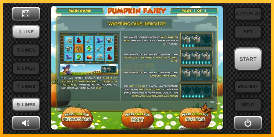 Pumpkin Fairy máquina de juego por dinero, imagen 5