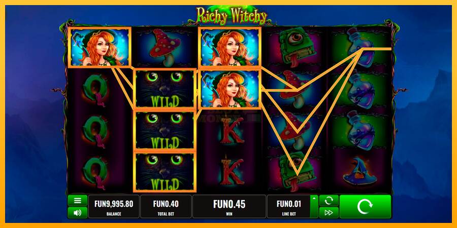 Witch Pickings máquina de juego por dinero, imagen 3