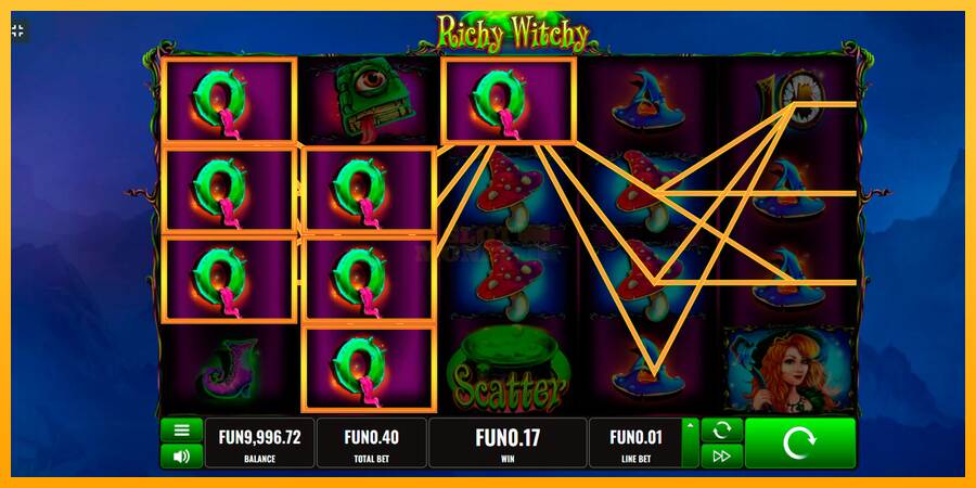 Witch Pickings máquina de juego por dinero, imagen 4