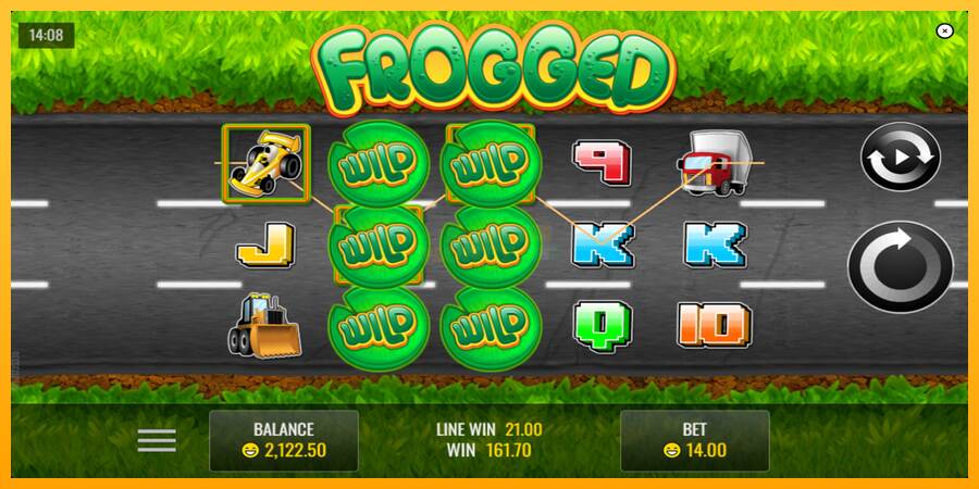 Frogged máquina de juego por dinero, imagen 4