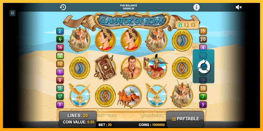 Gladiator of Rome máquina de juego por dinero, imagen 1