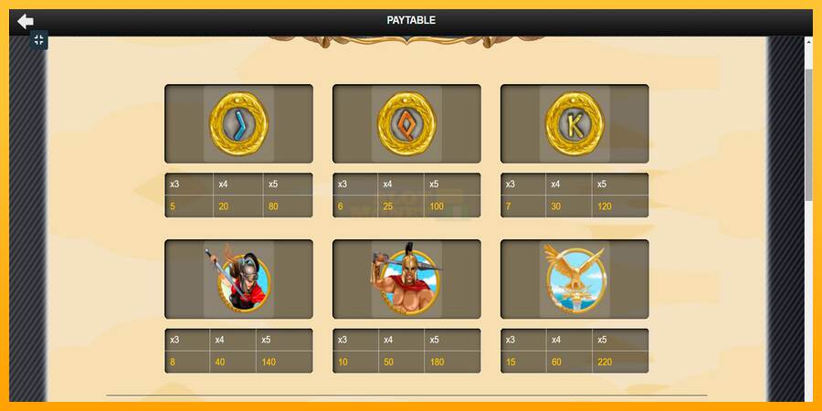 Gladiator of Rome máquina de juego por dinero, imagen 6