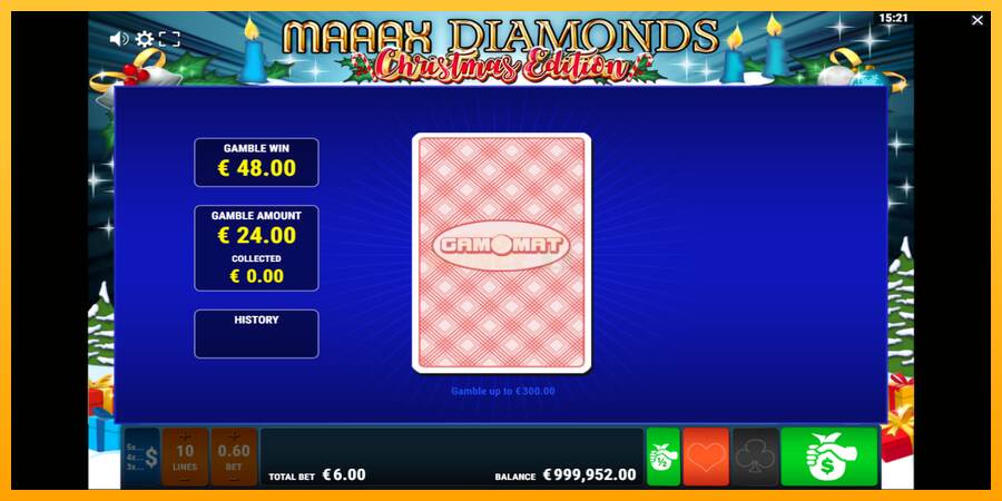 Maaax Diamonds Christmas Edition máquina de juego por dinero, imagen 4