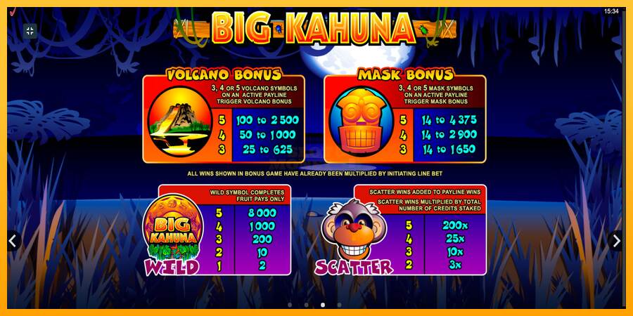 Big Kahuna máquina de juego por dinero, imagen 6