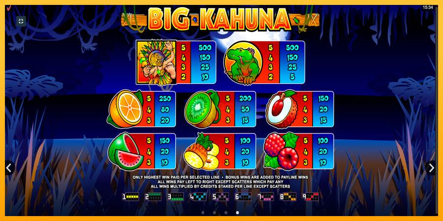 Big Kahuna máquina de juego por dinero, imagen 7