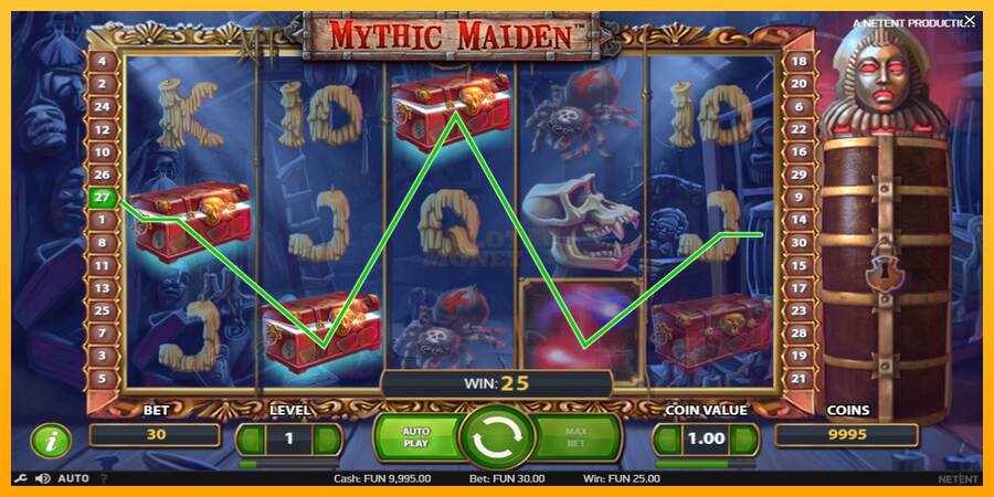 Mythic Maiden máquina de juego por dinero, imagen 2