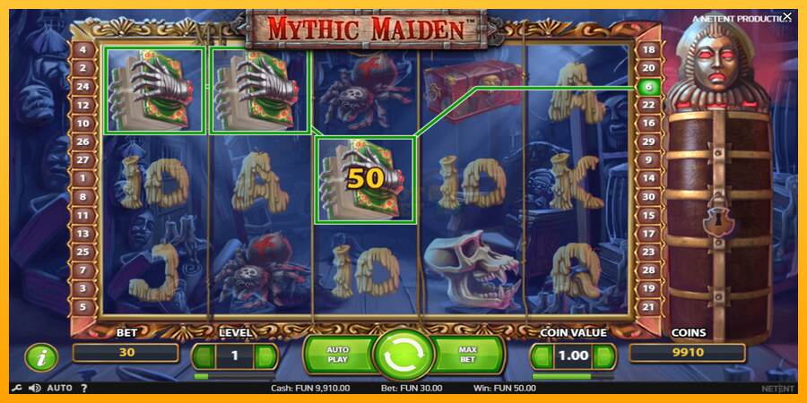 Mythic Maiden máquina de juego por dinero, imagen 4