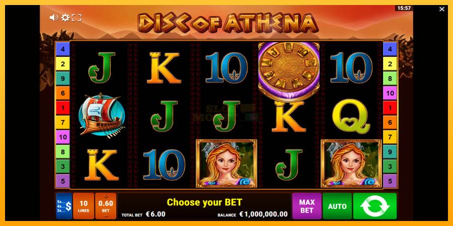 Disc of Athena máquina de juego por dinero, imagen 2